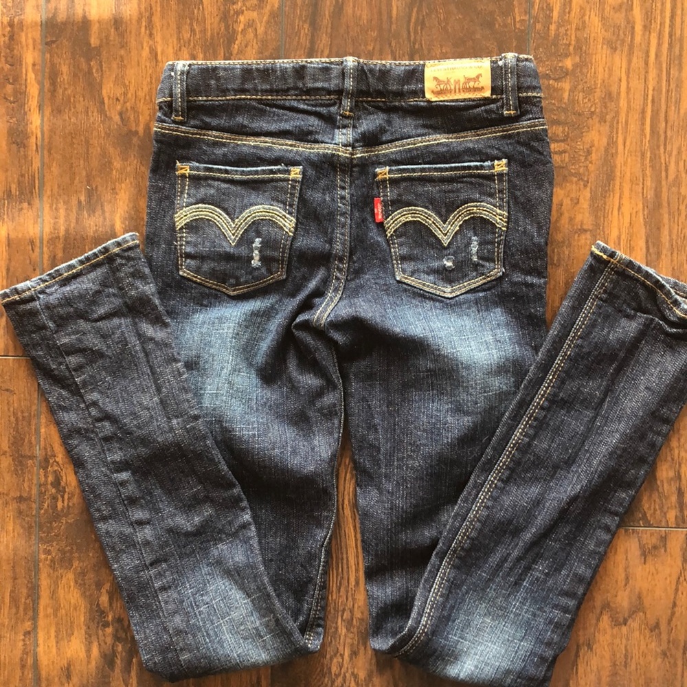 Youth Girls slim Levi’s size 10 jeans